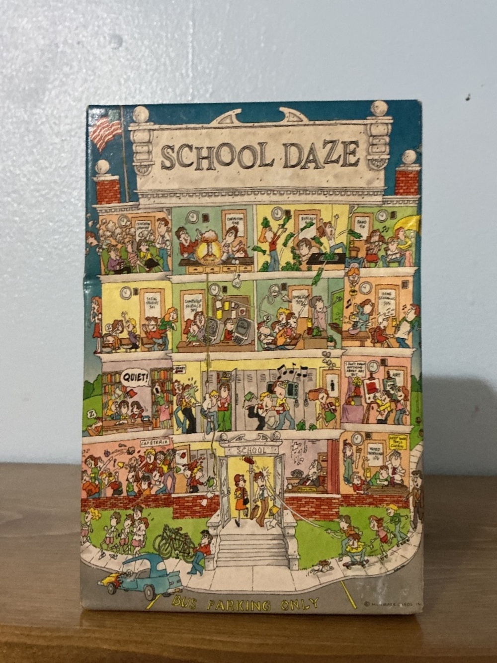 Springbok Hallmark 80’s SCHOOL DAZE 100 piece Mini Jigsaw Puzzle 🧩